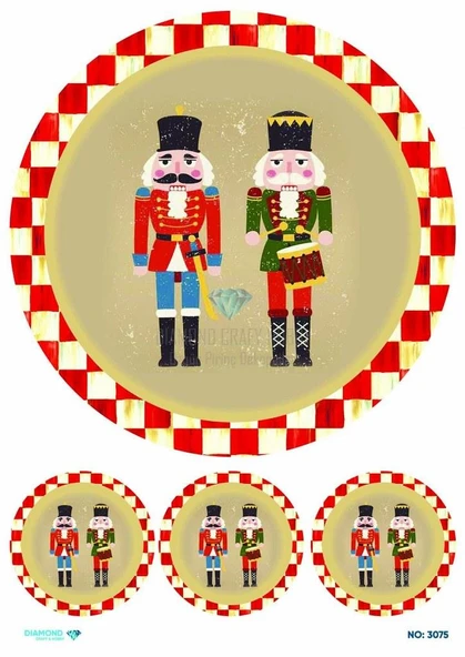 Diamond Pirinç Dekopaj Kağıdı - 3075 ürün görseli 1