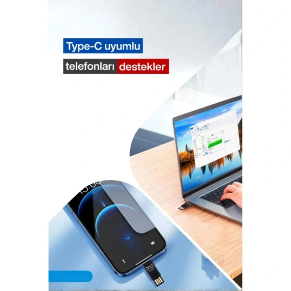 USB To Type-C Kart Okuyucu - Resim 5