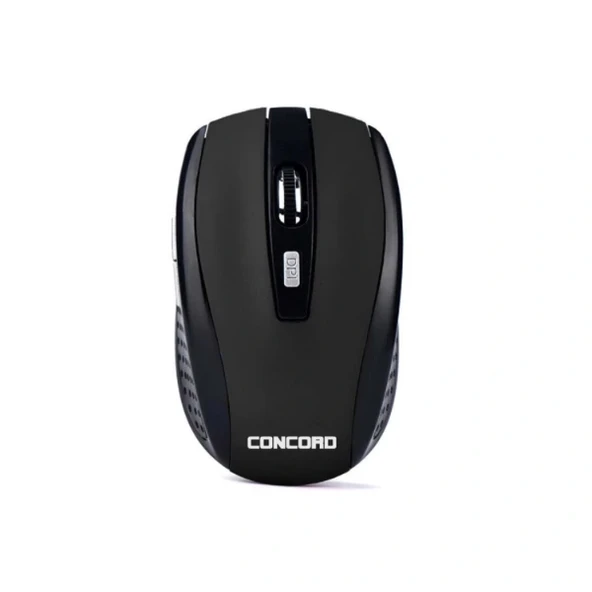 Siyah Kablosuz 6D Optik Mouse ürün görseli 1