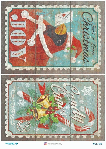 Diamond Pirinç Dekopaj Kağıdı - 3690 ürün görseli 1