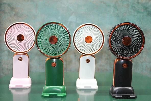 Şarjlı Masa Ve El Fanı Vantilatör Model 2 ürün görseli 1