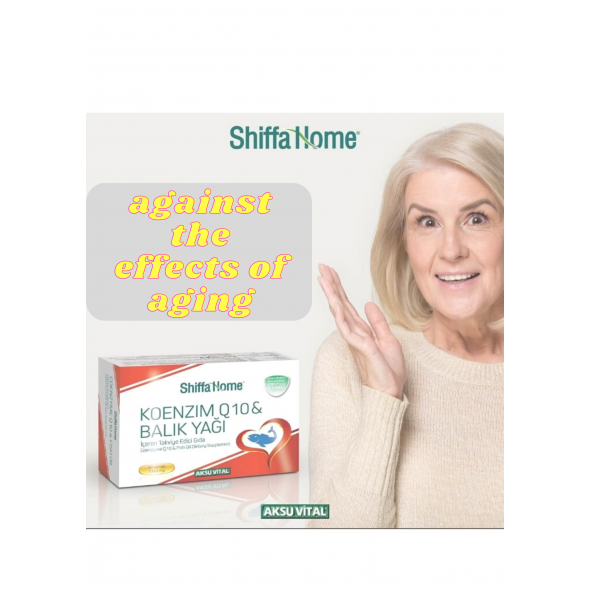 Shiffa home Koenzim Q10 ve Omega3 30 softgel x 2 adet - 2