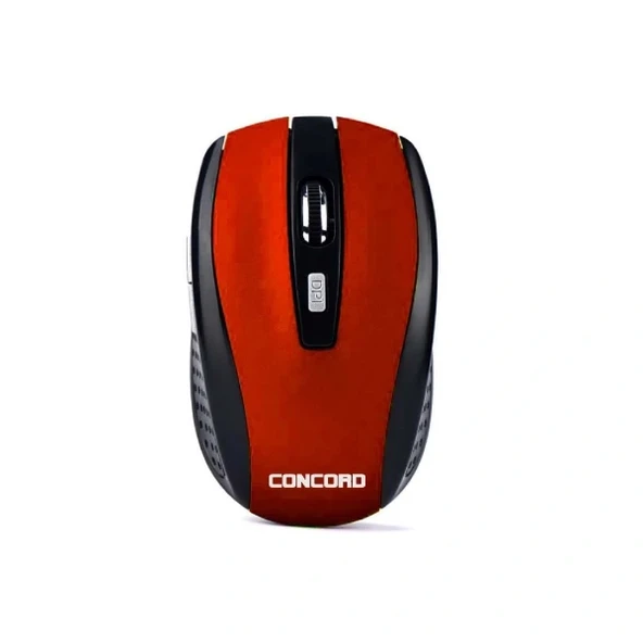 Kırmızı Kablosuz 6D Optik Mouse ürün görseli 1