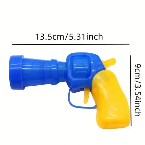 BUFFER®  20 Adet Renkli Peluş Toplu Kedi Oyun Tabancası – Kedi Egzersiz ve Oyun Aracı - Resim 5