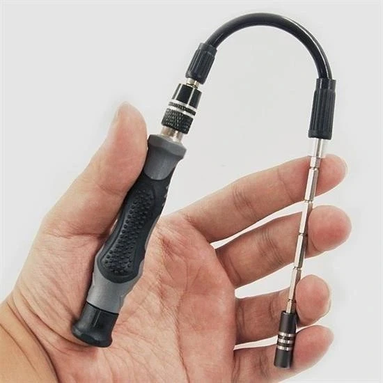 BUFFER® 115 in 1 Hassas Tornavida Onarım Alet Manyetik Sürücü Kitli Elektronik Hassas Tornavida Seti - Resim 7