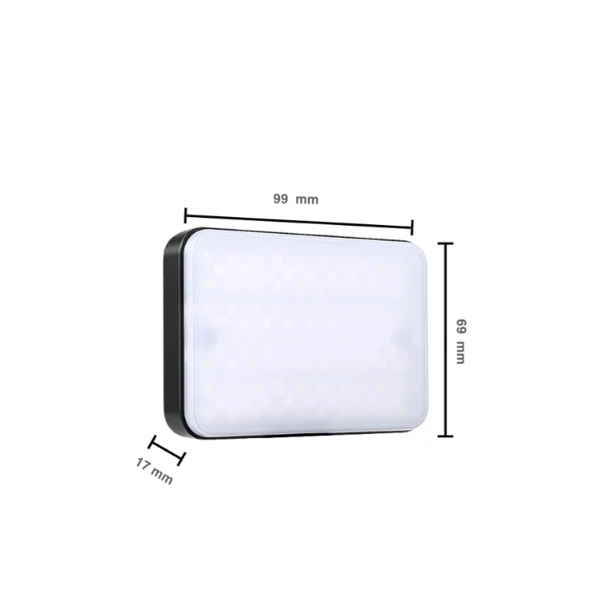 Clip-Fill Taşınabilir Mini RGB Led Selfie Işığı - Resim 2