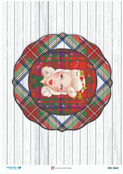 Diamond Pirinç Dekopaj Kağıdı - 3641 ürün görseli 1