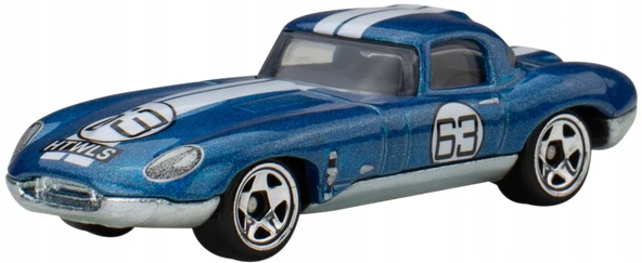 Hot Wheels Vintage Silver Series Arabalar - Jaguar Lightweight E Type - Resim 2