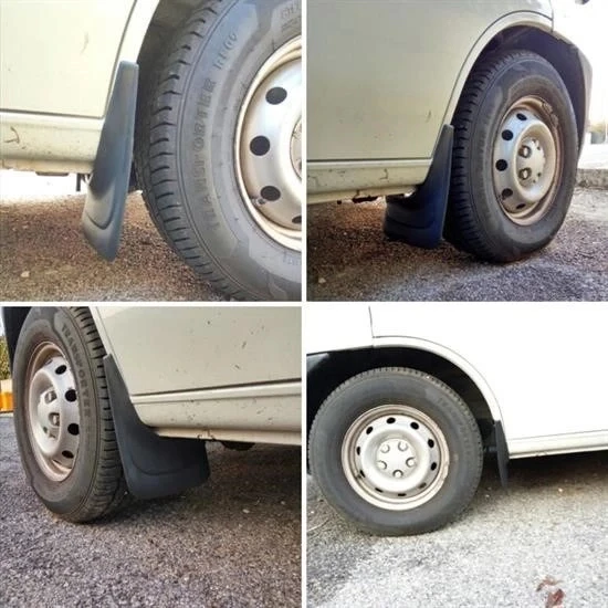 2 Adet Ön Veya Arkaya Uygun Çamur Önleyici Paçalık 32 X19 Cm - Resim 4