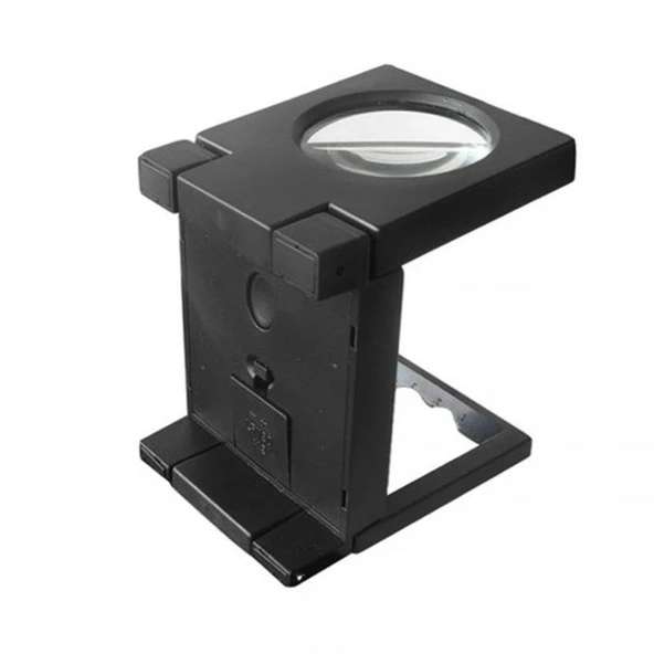 Katlanır Plastık Led Işıklı Test Cıhazı Büyüteç 2.5X90Mm - Resim 3