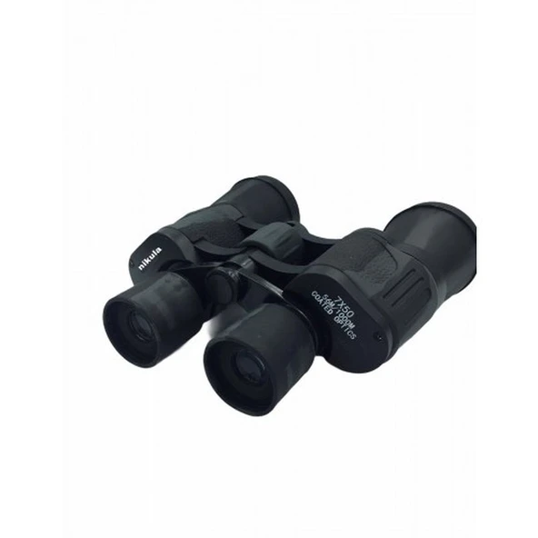 7X50 Kauçuk Kaplamalı Mavı Cam Mercekli Dürbün - Resim 4