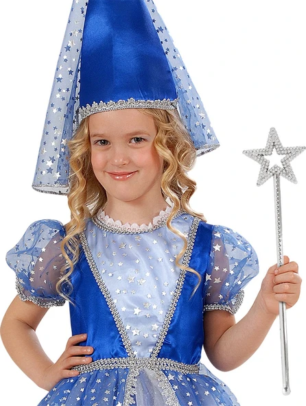 Peri Asası - Yıldız Peri Sopası - Yıldız Peri Değneği - Yıldız Asa 34 cm ürün görseli 1