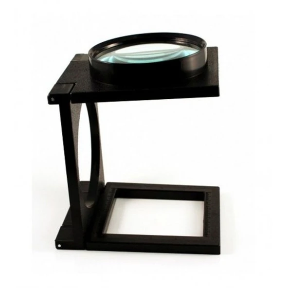 Masa Üstünde Proje Çizimi Küçük Yazı Vb Okuma İçin Mükemmel 110 Mm Katlanır Büyüteç ürün görseli 1