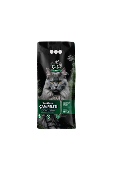 happycatlitter 10 Litre Topaklanan Çam Peleti Kedi Kumu ( 1 Adet ) ürün görseli 1