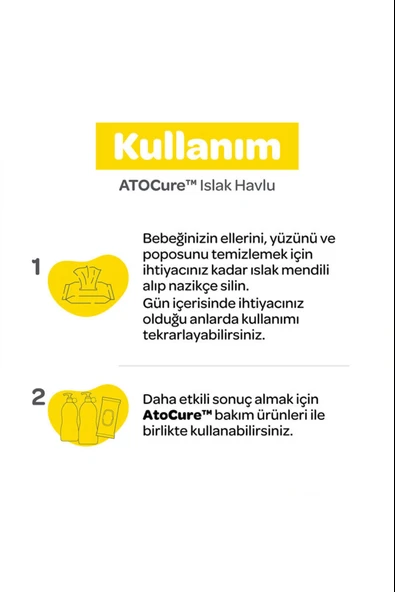 Dalin Atocure Islak Mendil 60'lı - Resim 4