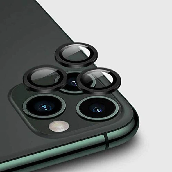 Logis Apple İphone 11 Pro Renkli Kamera Lens Koruma Camı 3lü - 5