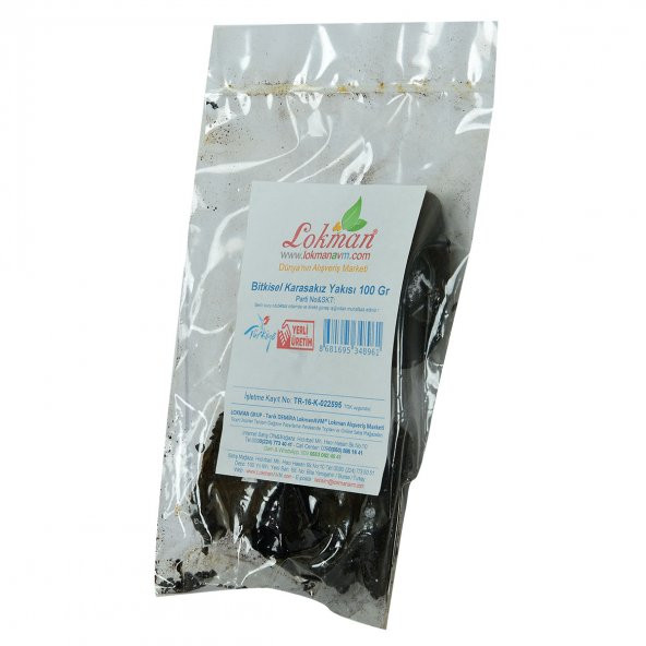 LokmanAVM Karasakız Yakısı Bitkisel 100 Gr Paket - 4
