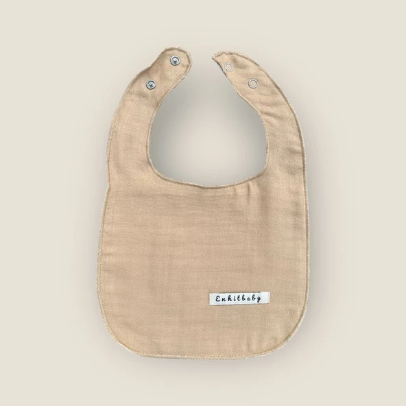 5'li Sıvı Geçirmez Çift Kat Müslin Mama Ve Salya Önlüğü, %100 Pamuk Alezli Kız Set - Resim 3