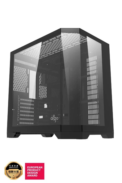 AIGO FT418 Pro AT-750W 80+ Bronze USB3.0 4×12CM Fan Siyah ATX Kasa ürün görseli 1