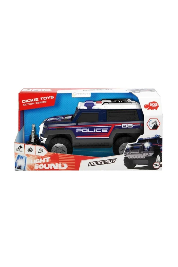 Simba Dickie Işık Ve Ses İşlevli Suv Arazi Polis Aracı