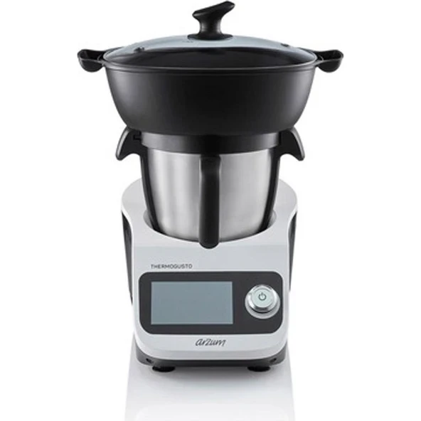 Arzum AR1181 Thermogusto Çok Fonksiyonlu Akıllı Mutfak Robotu -Beyaz ürün görseli 1
