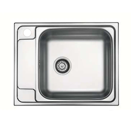 63 X 50 Mutfak Eviyesi 6350gr Keten Sol Damlalıklı ürün görseli 1