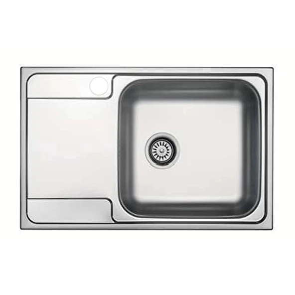 79 X 50 Mutfak Eviyesi 7950gr Keten Sol Damlalıklı ürün görseli 1