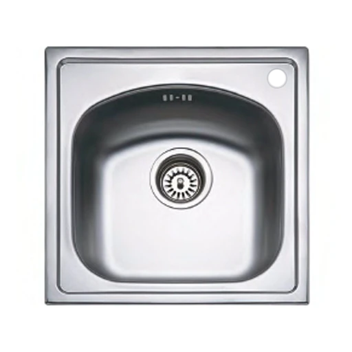 44 X 44 Mutfak Eviyesi 4444gr Keten Sağ Batarya Delikli ürün görseli 1