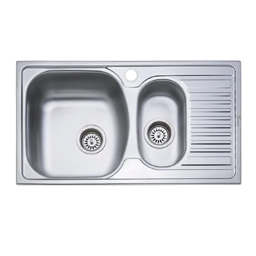 78 X 44 Mutfak Eviyesi 7844gr Keten Sağ Damlalıklı ürün görseli 1