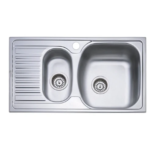 78 X 44 Mutfak Eviyesi 7844gr Keten Sol Damlalıklı ürün görseli 1