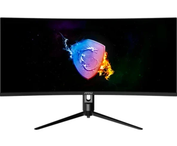 Msı MAG342CQPV 34'' Curved 1500R Va 3440X1440 (Uwqhd) 21:9 100HZ 1ms Adaptıve Sync Gamıng Monıtor, Siyah ürün görseli 1