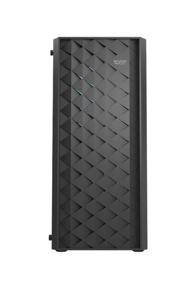 AIGO DK351 USB3.0 4×12CM Fan Temperli Cam Siyah E-ATX Kasa (PSU Yok) - Resim 3