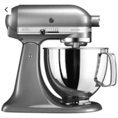 Kitchenaid 5KSM125 Artisan 4,8 L Stand Mikser, Contour Silver - Resim 2