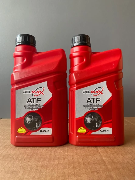 (2 Adet) TK Petrol Delmax ATF Kırmızı Renk 1 Litre Direksiyon Yağı (2025 Üretim) (2 Adet) ürün görseli 1