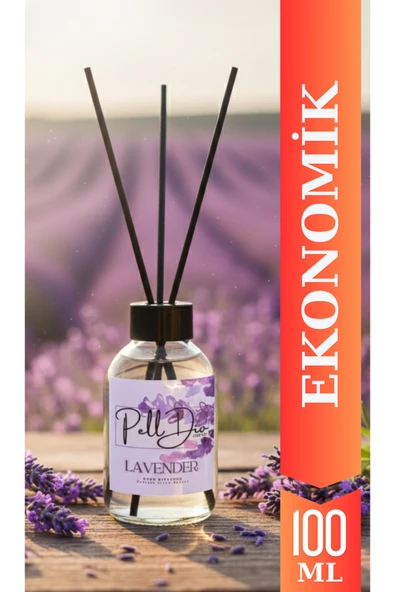 Pelldio Lavender Çubuklu Oda Kokusu Eko 100ml - Resim 2