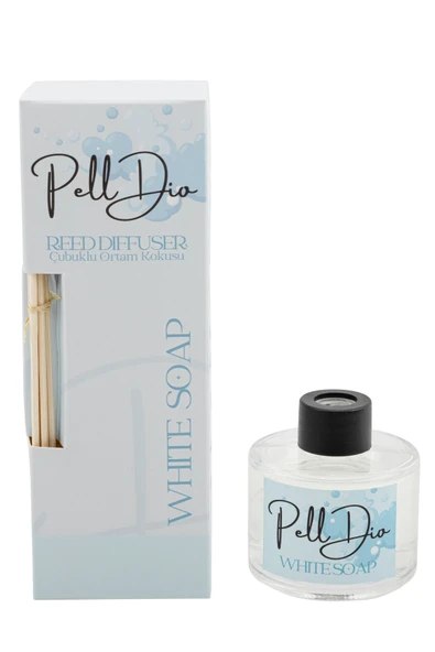 Pelldio White Soap Çubuklu Oda Kokusu 110ml - Resim 4