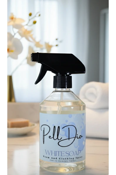 Pelldio White Soap Oda ve Çamaşır Spreyi 500ml ürün görseli 1