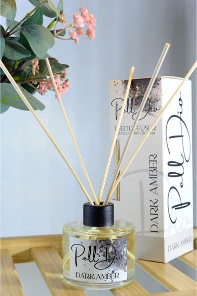 Pelldio Dark Amber Çubuklu Oda Kokusu 110ml - Resim 2