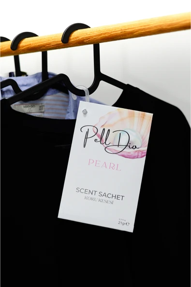 Pelldio 5'li Pearl Ayakkabılık Dolap Ve Çekmece Parfümlü Kese Kokusu Oda Koku Kesesi - Resim 4