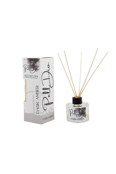 Pelldio Dark Amber Çubuklu Oda Kokusu 110ml - Resim 4