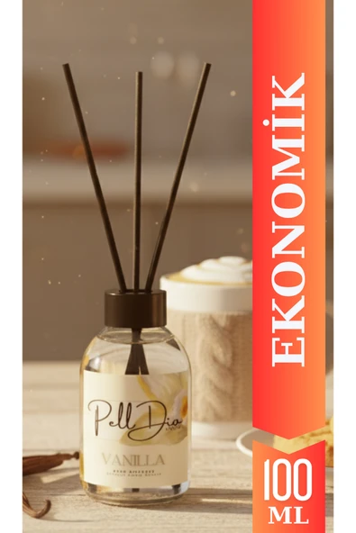 Pelldio Vanilla Çubuklu Oda Kokusu Eko 100ml ürün görseli 1