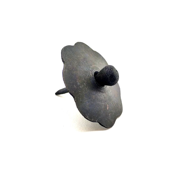 Antika Tarz Dekoratif Pirinç Düğmeli Kabara - 40 mm, Oksit ürün görseli 1