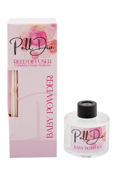 Pelldio Baby Powder Çubuklu Oda Kokusu 110ml - Resim 3