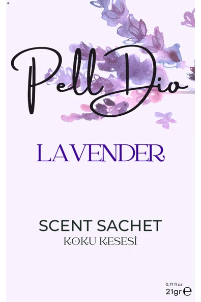 Pelldio Lavender Ayakkabılık Dolap Ve Çekmece Parfümlü Kese Kokusu Oda Koku Kesesi - Resim 3