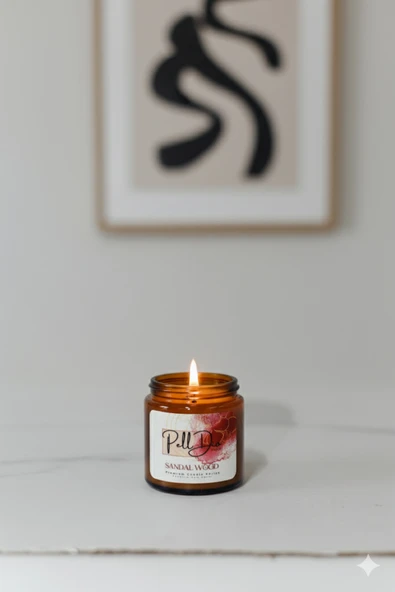 Pelldio Sandal Wood Kokulu Mum ürün görseli 1