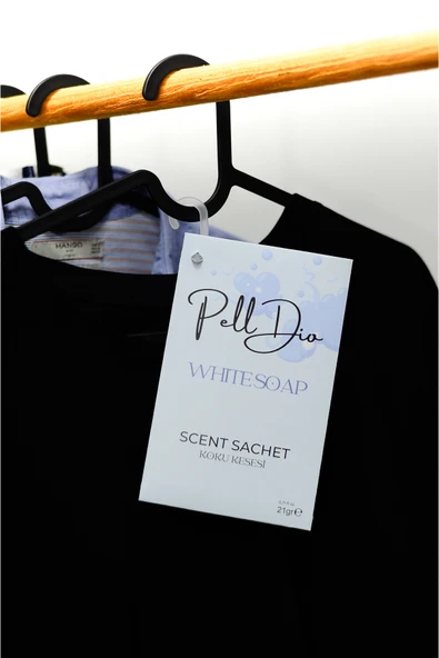 Pelldio 20'li White Soap Ayakkabılık Dolap Ve Çekmece Parfümlü Kese Kokusu Oda Koku Kesesi - Resim 2