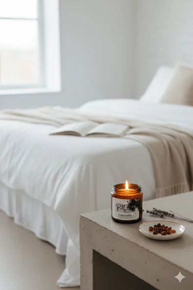 Pelldio Dark Amber Kokulu Mum - Resim 3