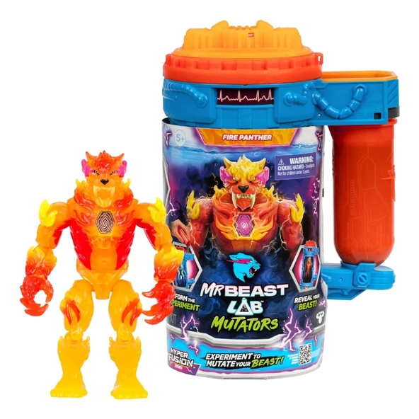 Mr Beast Lab Mutasyon Oyun Seti Fire Panther ürün görseli 1