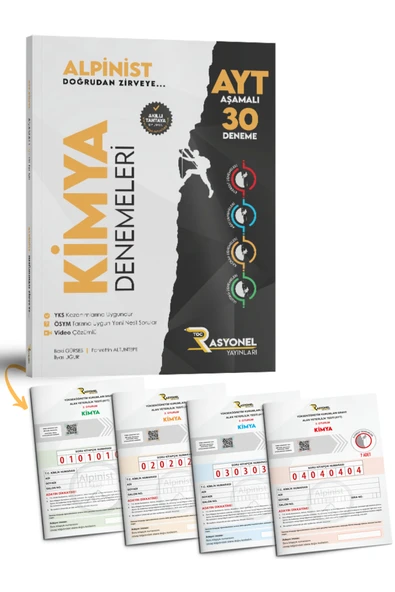 TYT - AYT Kimya Deneme Seti (70 Deneme) - Resim 2