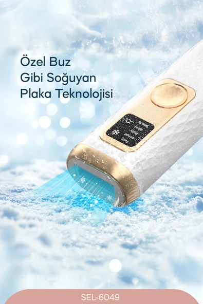 Sinbo SEL-6049 IPL Epilasyon Cihazı | Hassas Ciltler İçin Özel - Beyaz - Resim 6
